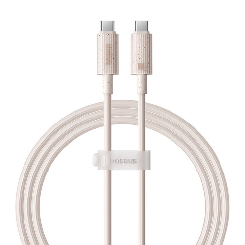 Kup Kábel Baseus USB-C / USB-C Habitat Sorozat 100W, PD, 1m (rózsaszín) - BSU4663 - {ean13} - Sklep Home Screen