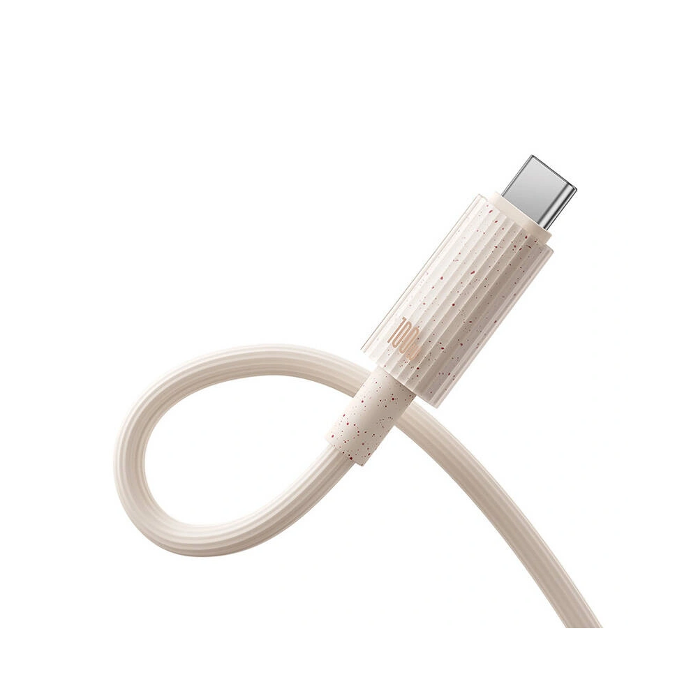 Kabel Baseus USB-C / USB-C Habitat Series 100W, PD, 2m (różowy)