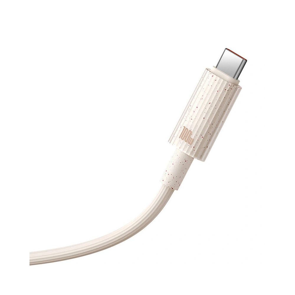 Kabel Baseus USB-C / USB-C Habitat Series 100W, PD, 2m (różowy)
