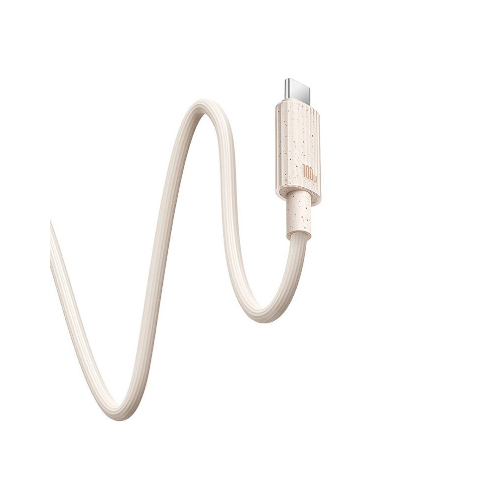 Kabel Baseus USB-C / USB-C Habitat Series 100W, PD, 2m (różowy)