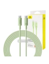Kabel Baseus USB-C / USB-C Habitat Series 100W, PD, 2m (grün)
