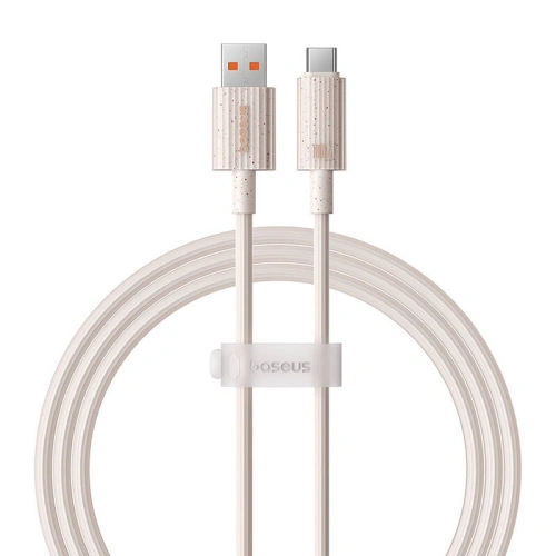 Kup Kábel Baseus USB-A / USB-C Habitat Series 100W, PD, 1m (rózsaszín) - BSU4666 - {ean13} - Sklep Home Screen