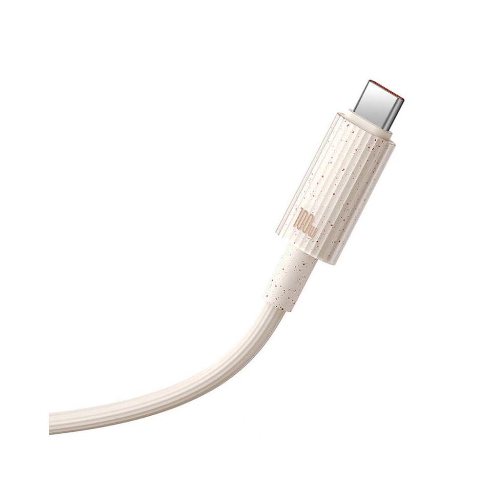 Kabel Baseus USB-A / USB-C Habitat Series 100W, PD, 1m (różowy)