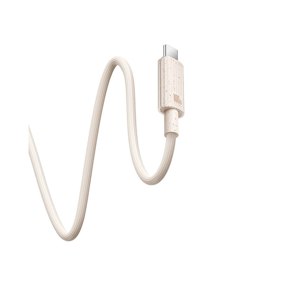 Kabel Baseus USB-A / USB-C Habitat Series 100W, PD, 1m (różowy)