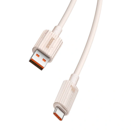 Kup Kábel Baseus USB-A / USB-C Habitat Series 100W, PD, 1m (rózsaszín) - BSU4666 - {ean13} - Sklep Home Screen