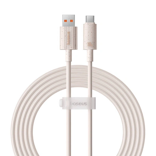 Kup Kabel Baseus USB-A / USB-C Habitat Series 100W, PD, 2m (różowy) - BSU4667 - {ean13} - Sklep Home Screen