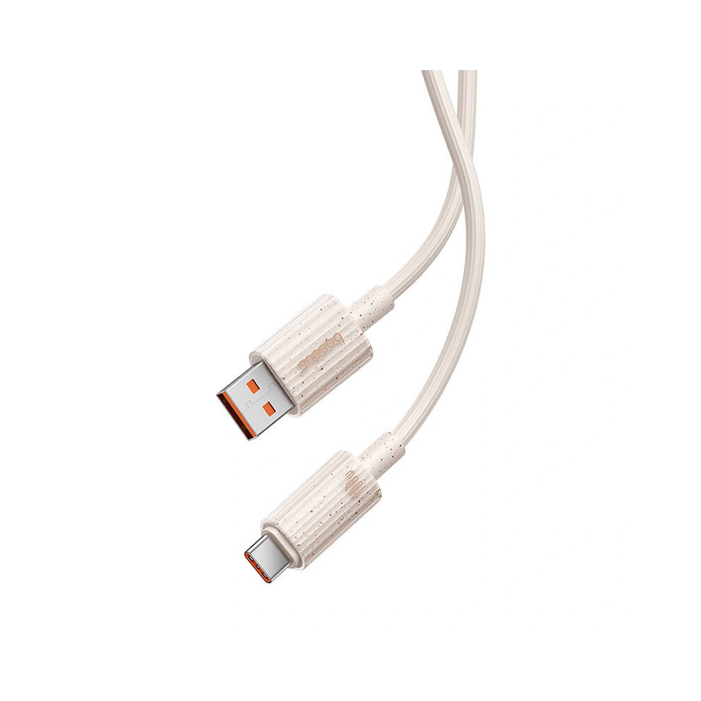 Kabel Baseus USB-A / USB-C Habitat Series 100W, PD, 2m (różowy)