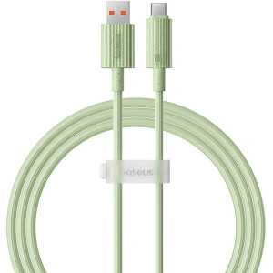 Kabel Baseus USB-A / USB-C Habitat Series 100W, PD, 1m (grün)
