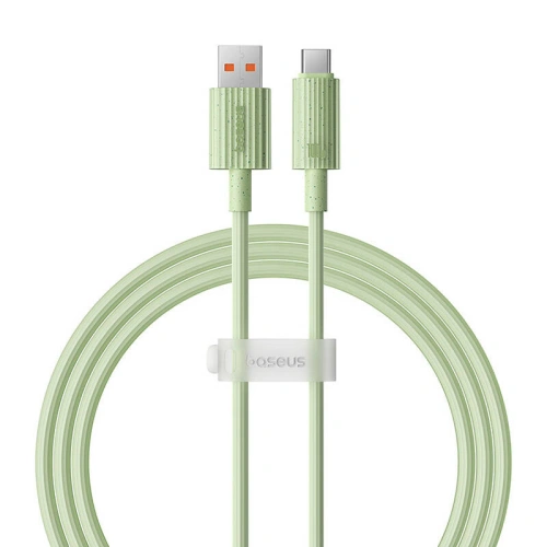 Kup Kabel Baseus USB-A / USB-C Habitat Series 100W, PD, 1m (grün) - BSU4668 - {ean13} - Sklep Home Screen