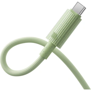 Kabel Baseus USB-A / USB-C Habitat Series 100W, PD, 1m (zielony)