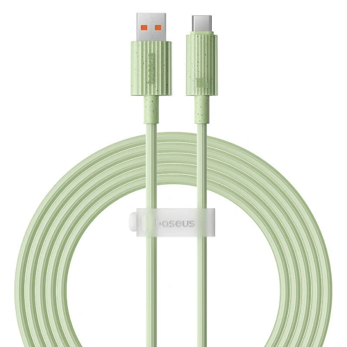 Kup Kábel Baseus USB-A / USB-C Habitat Series 100W, PD, 2m (zöld) - BSU4669 - {ean13} - Sklep Home Screen
