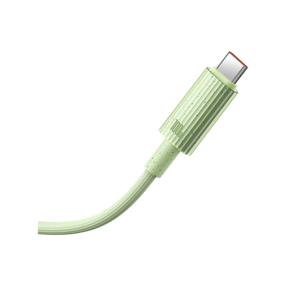 Kabel Baseus USB-A / USB-C Habitat Series 100W, PD, 2m (zielony)