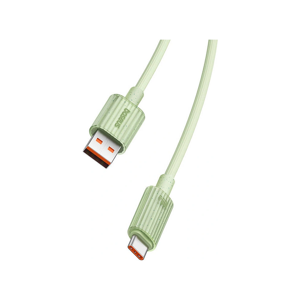 Kabel Baseus USB-A / USB-C Habitat Series 100W, PD, 2m (zielony)
