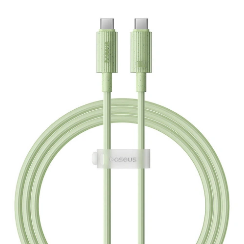 Kup Kabel Baseus USB-C / USB-C Habitat Series 100W, PD, 1m (grün) - BSU4670 - {ean13} - Sklep Home Screen