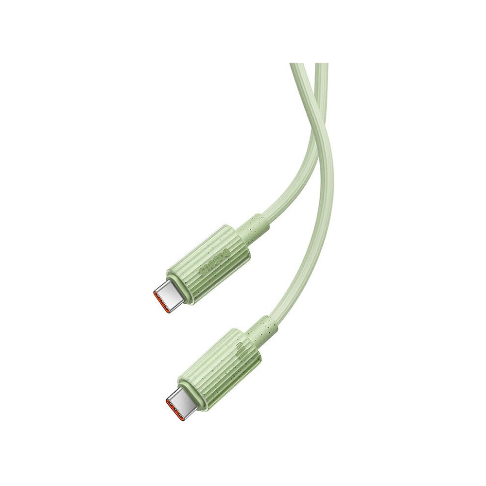 Kabel Baseus USB-C / USB-C Habitat Series 100W, PD, 1m (zielony)