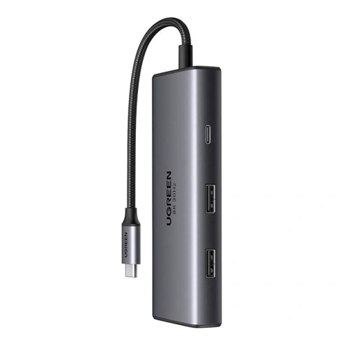 Kup UGREEN CM498 6-in-1 adaptor USB-C / 2x USB-A 3.0, USB-C 3.0, 2xHDMI, PD - UGR1714 - {ean13} - Sklep Home Screen