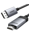 UGREEN DP119 Display Port / HDMI 4K cablu, 1m, unidirecțional