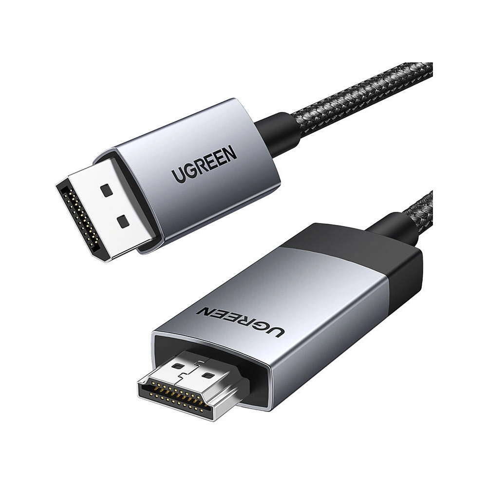 Kabel UGREEN DP119 Display Port / HDMI 4K, 2m, jednokierunkowy