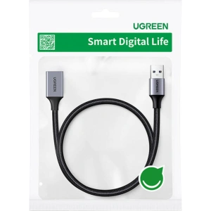 UGREEN US115 USB-A 3.0 hosszabbító kábel, 5m (fekete)