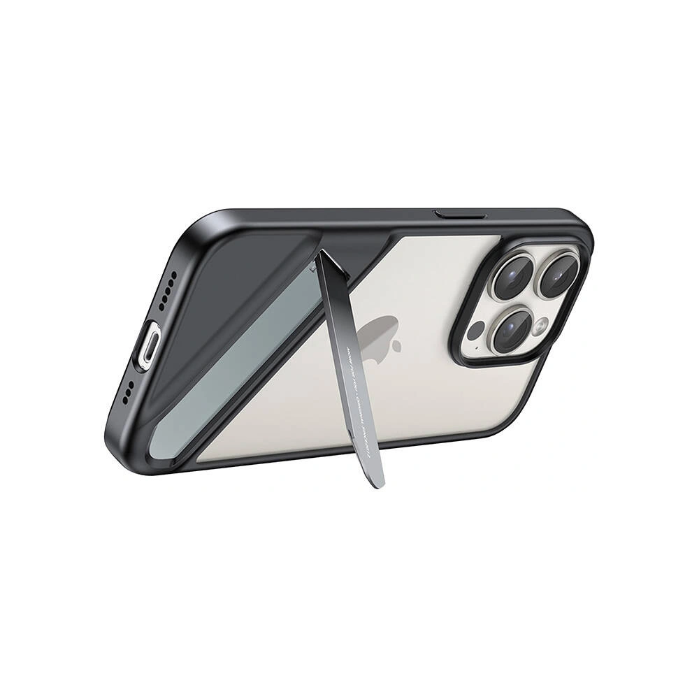 Etui z podstawką UGREEN LP739 Apple iPhone 15 Pro (Czarny)