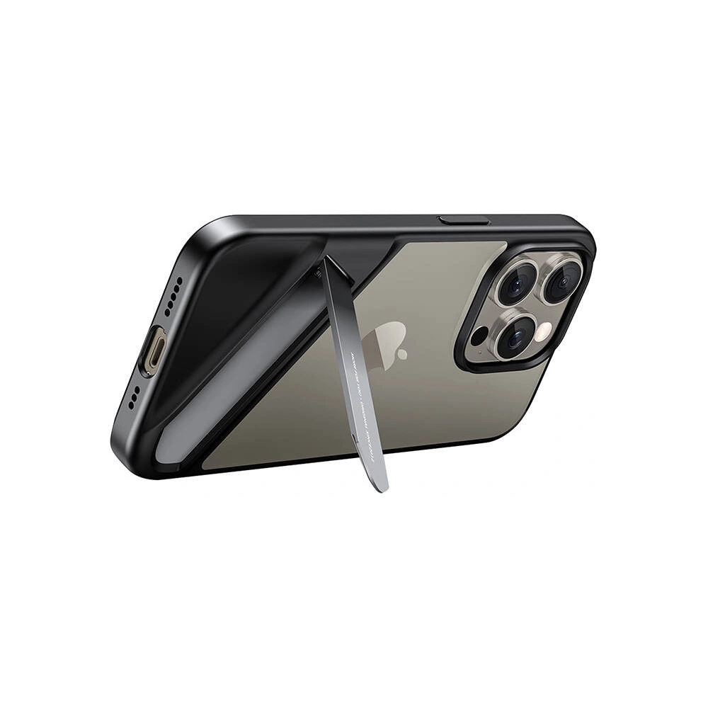 Etui z podstawką UGREEN LP740 Apple iPhone 15 Pro Max (Czarne)