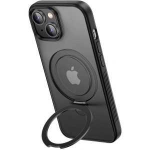 Etui UGREEN LP761 z uchwytem na palec Apple iPhone 15 (Czarne)