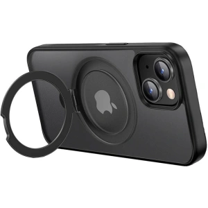 Etui UGREEN LP761 z uchwytem na palec Apple iPhone 15 (Czarne)