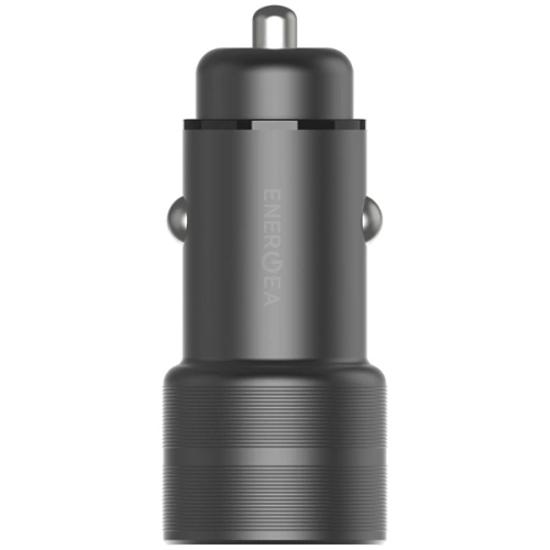 Kup ENERGEA Alu Drive PD20+ autós töltő USB-A, USB-C, PD, QC 3.0, 38W szürke/gunmetal - ENG110 - {ean13} - Sklep Home Screen