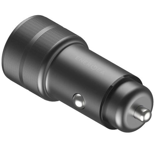 Kup ENERGEA Alu Drive PD20+ autós töltő USB-A, USB-C, PD, QC 3.0, 38W szürke/gunmetal - ENG110 - {ean13} - Sklep Home Screen