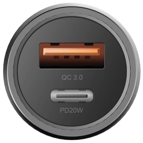 Kup ENERGEA Alu Drive PD20+ autós töltő USB-A, USB-C, PD, QC 3.0, 38W szürke/gunmetal - ENG110 - {ean13} - Sklep Home Screen