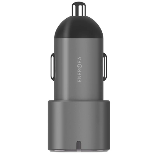 Kup ENERGEA Alu Drive D60 2xUSB-C autós töltő, PD, PPS, 66W acél/sötétszürke - ENG111 - {ean13} - Sklep Home Screen