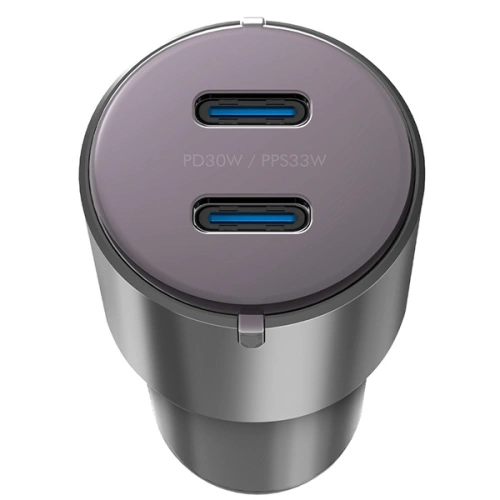 Kup ENERGEA Alu Drive D60 2xUSB-C autós töltő, PD, PPS, 66W acél/sötétszürke - ENG111 - {ean13} - Sklep Home Screen
