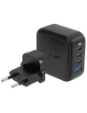 ENERGEA US+EU Travelite GAN100 USB-A, 3xUSB-C, PD, PPS, QC 3.0, 100W încărcător de rețea negru/negru