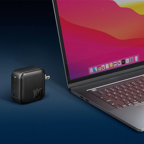 Kup Netzteil ENERGEA US+EU Travelite GAN100 USB-A, 3xUSB-C, PD, PPS, QC 3.0, 100W schwarz/black - ENG113 - {ean13} - Sklep Home Screen