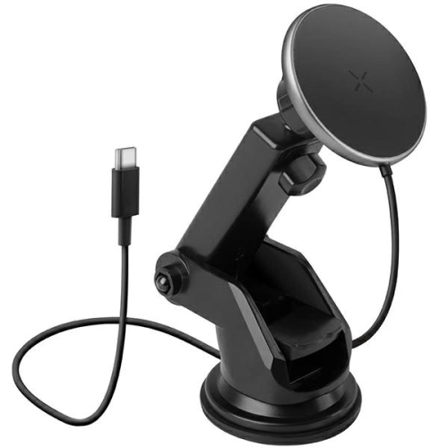 Kup Suport auto cu încărcător inductiv ENERGEA MagDrive pentru cockpit / parbriz negru / negru MagSafe - ENG115 - {ean13} - Sklep Home Screen