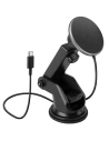 ENERGEA MagDrive car holder with inductive charger for cockpit / air vent black MagSafe
