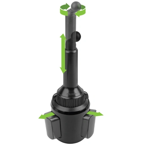 Buy ENERGEA MagDrive car holder with inductive charger with cup holder for air vent black MagSafe - ENG116 - {ean13} - Home Screen Store Europe