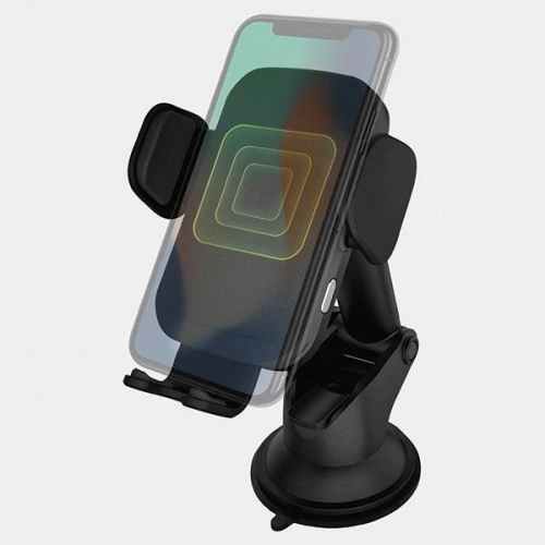 Kup Auto-Halterung mit induktiver Ladestation ENERGEA Wimount Sense 2.0 für Armaturenbrett / Scheibe / Lüftungsgitter schwarz/black - ENG117 - {ean13} - Sklep Home Screen