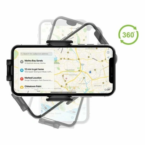 Kup Auto-Halterung mit induktiver Ladestation ENERGEA Wimount Sense 2.0 für Armaturenbrett / Scheibe / Lüftungsgitter schwarz/black - ENG117 - {ean13} - Sklep Home Screen