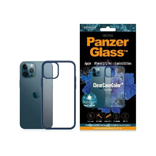 Kup PanzerGlass Apple Carcasă ClearCase iPhone 12 / 12 Pro True Blue AB - PZG488 - {ean13} - Sklep Home Screen