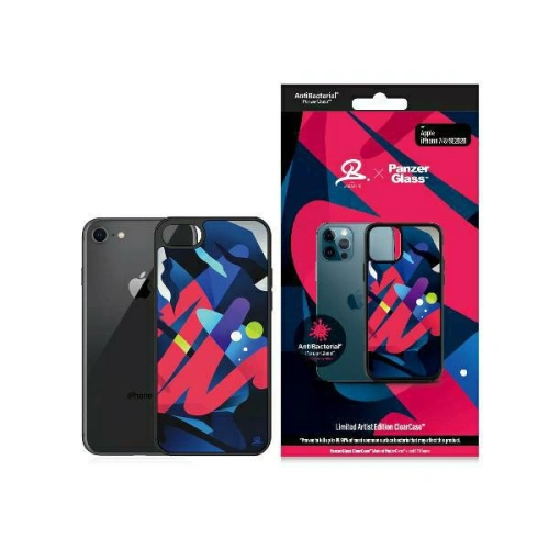 Kup Etui PanzerGlass ClearCase Apple iPhone 7 / 8 / SE / SE 2022 Mikael B Limited Artist Edition Antibakteriális - PZG489 - {ean13} - Sklep Home Screen