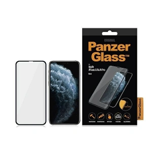 Kup Szkło hartowane PanzerGlass Curved Super+ Apple iPhone X / XS / 11 Pro czarne - PZG493 - {ean13} - Sklep Home Screen