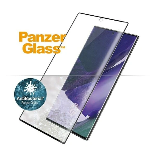 Kup Szkło hartowane PanzerGlass Curved Super+ Samsung Galaxy Note 20 Ultra Case Friendly Finger Print AntiBacterial czarne - PZG494 - {ean13} - Sklep Home Screen
