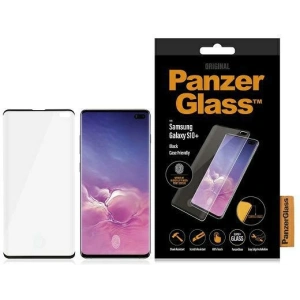 Kup Szkło hartowane PanzerGlass Curved Super+ Samsung Galaxy S10+ Plus Case Friendly Finger Print czarne - PZG495 - {ean13} - Sklep Home Screen