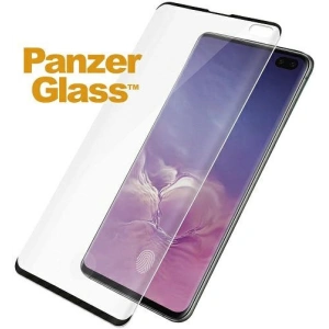 Kup Szkło hartowane PanzerGlass Curved Super+ Samsung Galaxy S10+ Plus Case Friendly Finger Print czarne - PZG495 - {ean13} - Sklep Home Screen