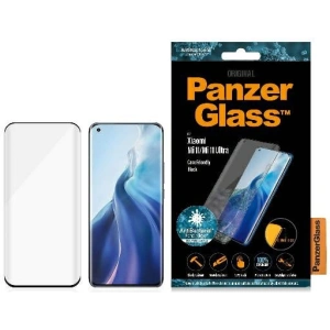 Kup Gehärtetes Glas PanzerGlass Curved Super+ Xiaomi Mi 11 / Mi 11 Ultra Case Friendly Antibakteriell schwarz - PZG496 - {ean13} - Sklep Home Screen