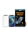 Gehärtetes Glas PanzerGlass E2E Anti-Bluelight Apple iPhone 12 Mini Case Friendly Antibakteriell Mikrofraktur schwarz