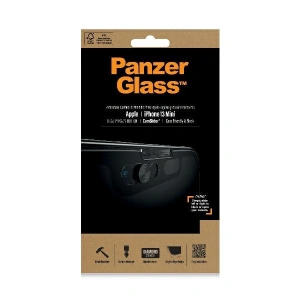 Szkło hartowane PanzerGlass E2E Microfracture Apple iPhone 13 Mini Case Friendly CamSlider Privacy Antibacterial czarne