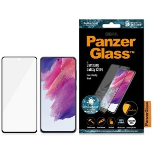 Kup PanzerGlass Samsung Sticlă temperată E2E Microfractura Galaxy S21 FE Caz Friendly Finger Print AntiBacterian negru - PZG503 - {ean13} - Sklep Home Screen