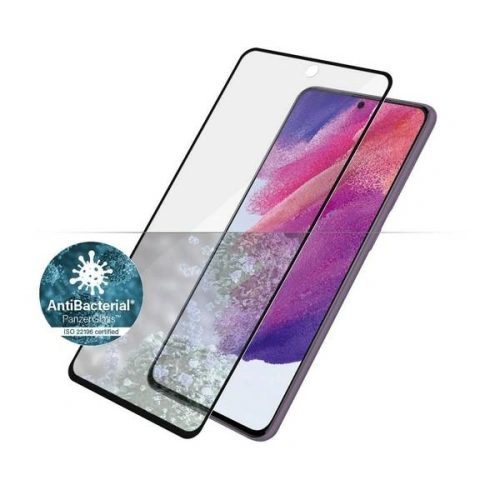 Kup Szkło hartowane PanzerGlass E2E Microfracture Samsung Galaxy S21 FE Case Friendly Finger Print AntiBacterial czarne - PZG503 - {ean13} - Sklep Home Screen